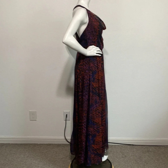 HD in Paris Anthropologie Seeped Sinopi Romantic Whimsigoth Fairy Maxi Dress S - Picture 5 of 8